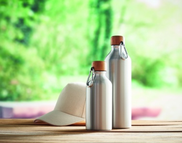 Logo trade reklaamkingituse pilt: Alumiiniumpudel 400 ml